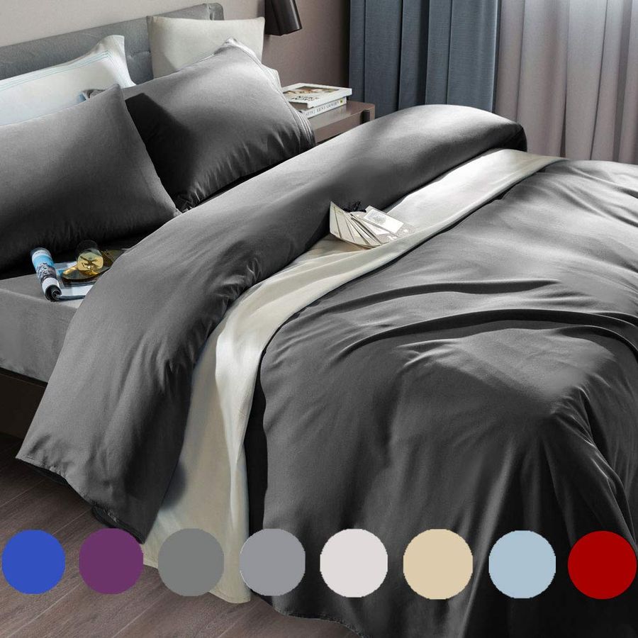 Fitted Sheet Deep - Bed Sheet Set Super Soft Microfiber