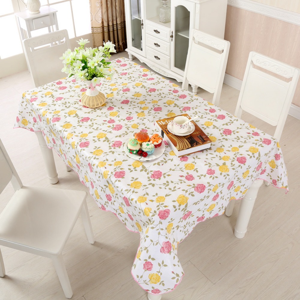 Home Textiles Today News - Waterproof PVC Table Cloth Oil Proof