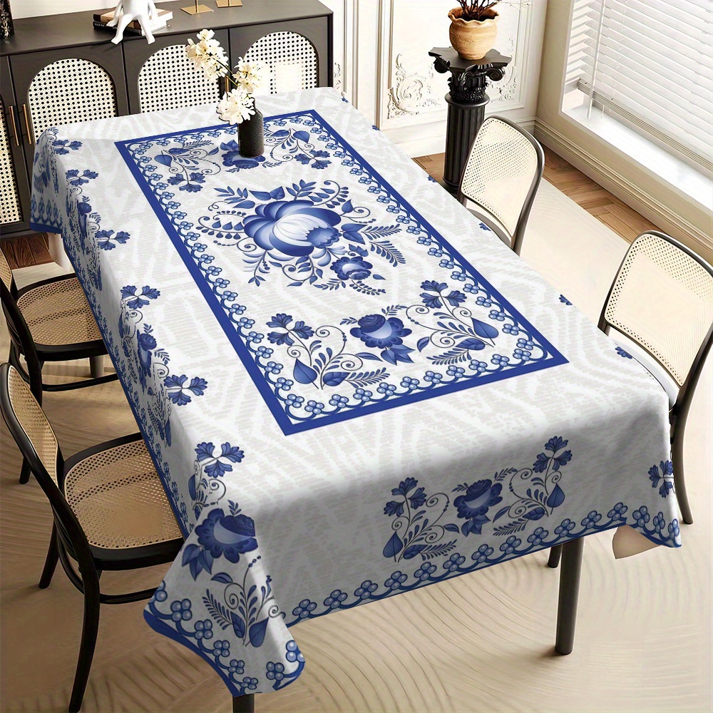 Home Textile - Country Style Square Tablecloth for Kitchen,