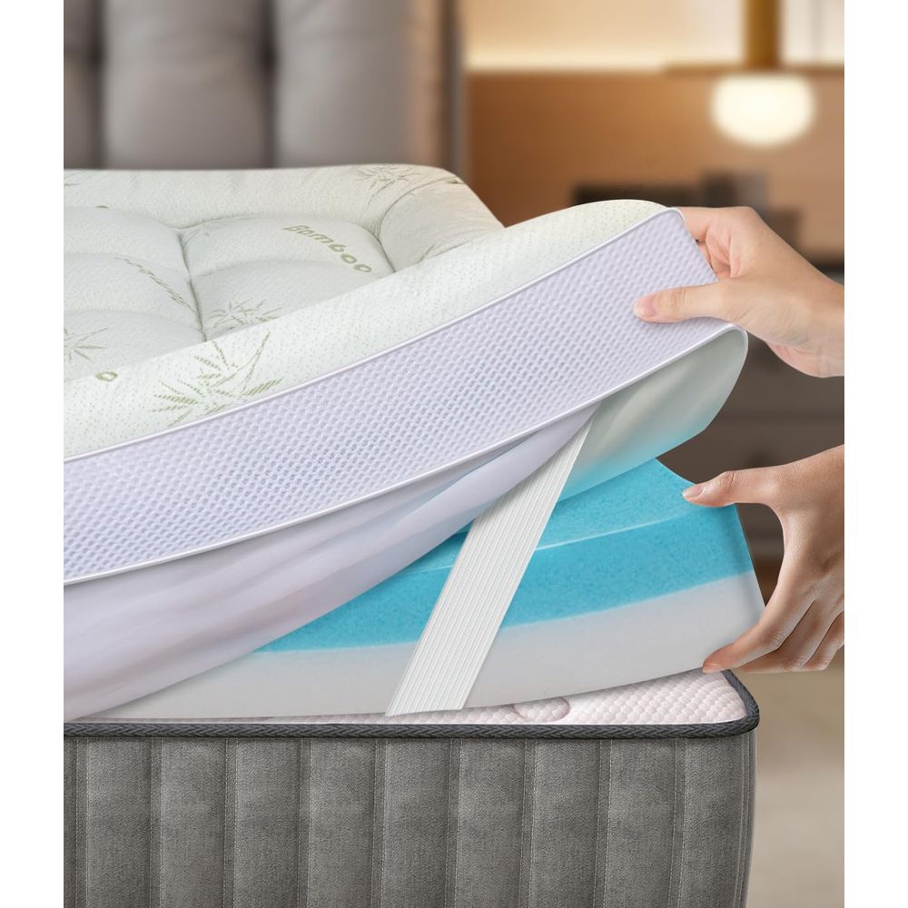 4 Inch Dual Layer Memory Foam  - огляд і ціна Cooling Pillow Gel