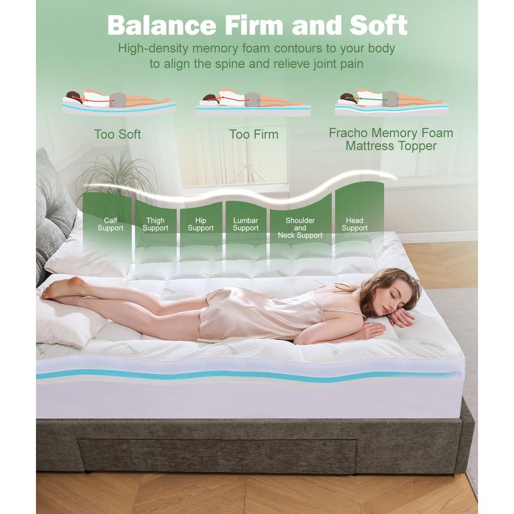 4 Inch Dual Layer Memory Foam  - огляд і ціна Cooling Pillow Gel