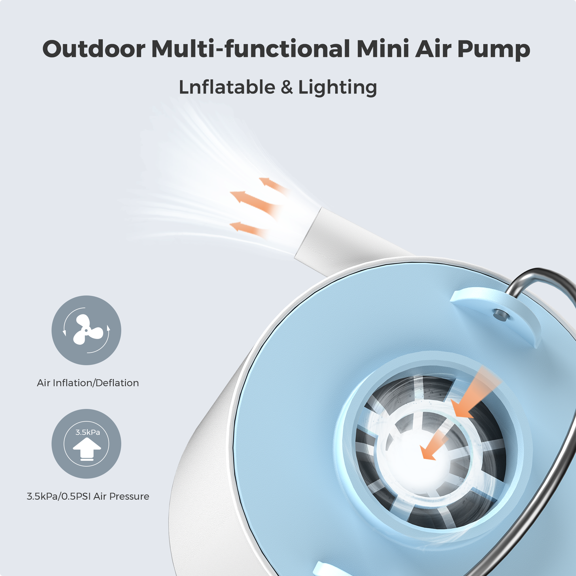 FLEXTAIL TINY PUMP X - Portabl - огляд і ціна Fitted Sheet Deep