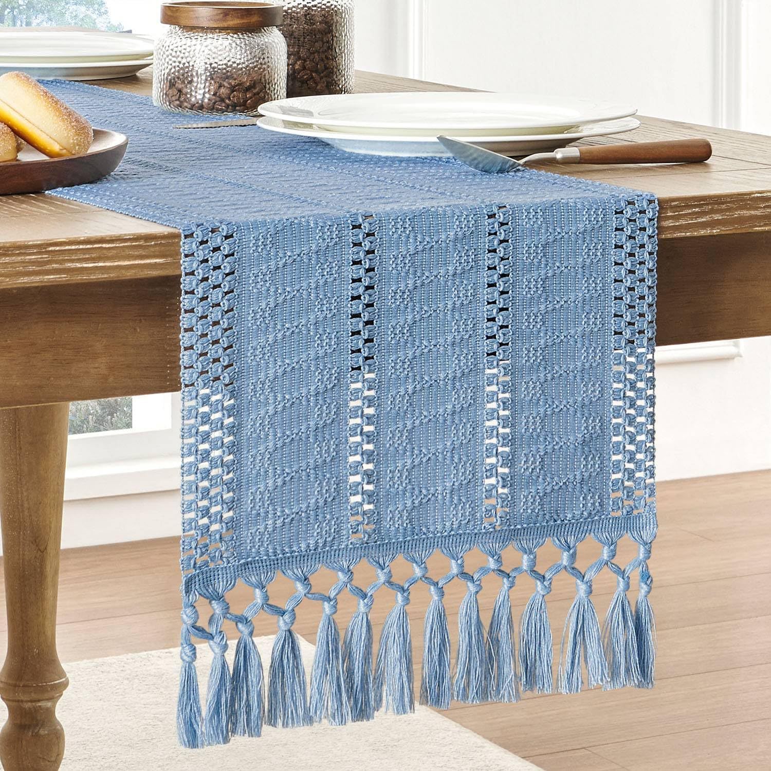 Cotton Linen Table Runner Knot - огляд і ціна Home Textiles Today News