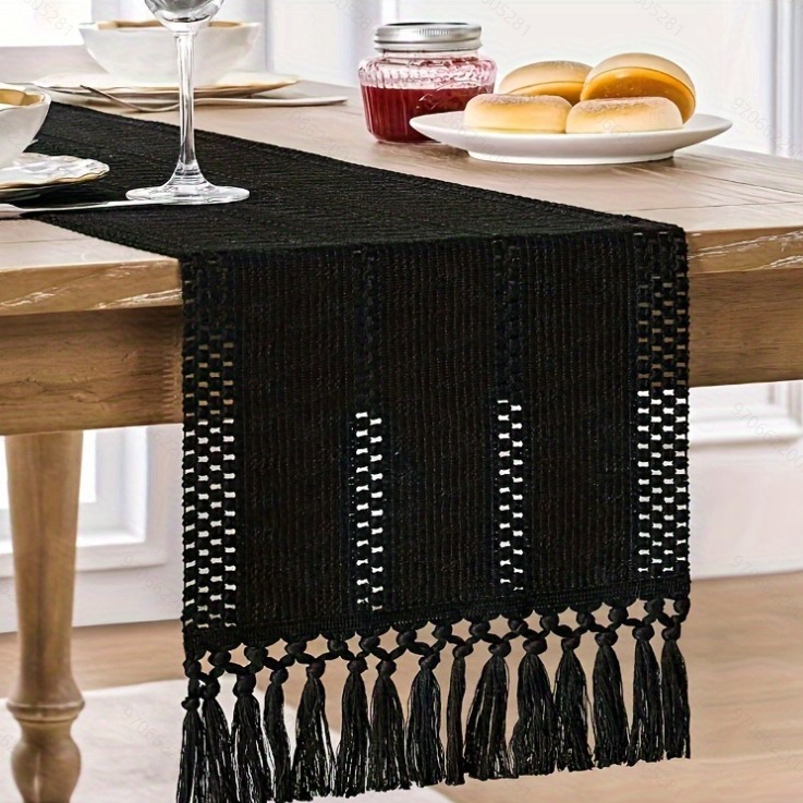 Cotton Linen Table Runner Knot - огляд і ціна Home Textiles Today News