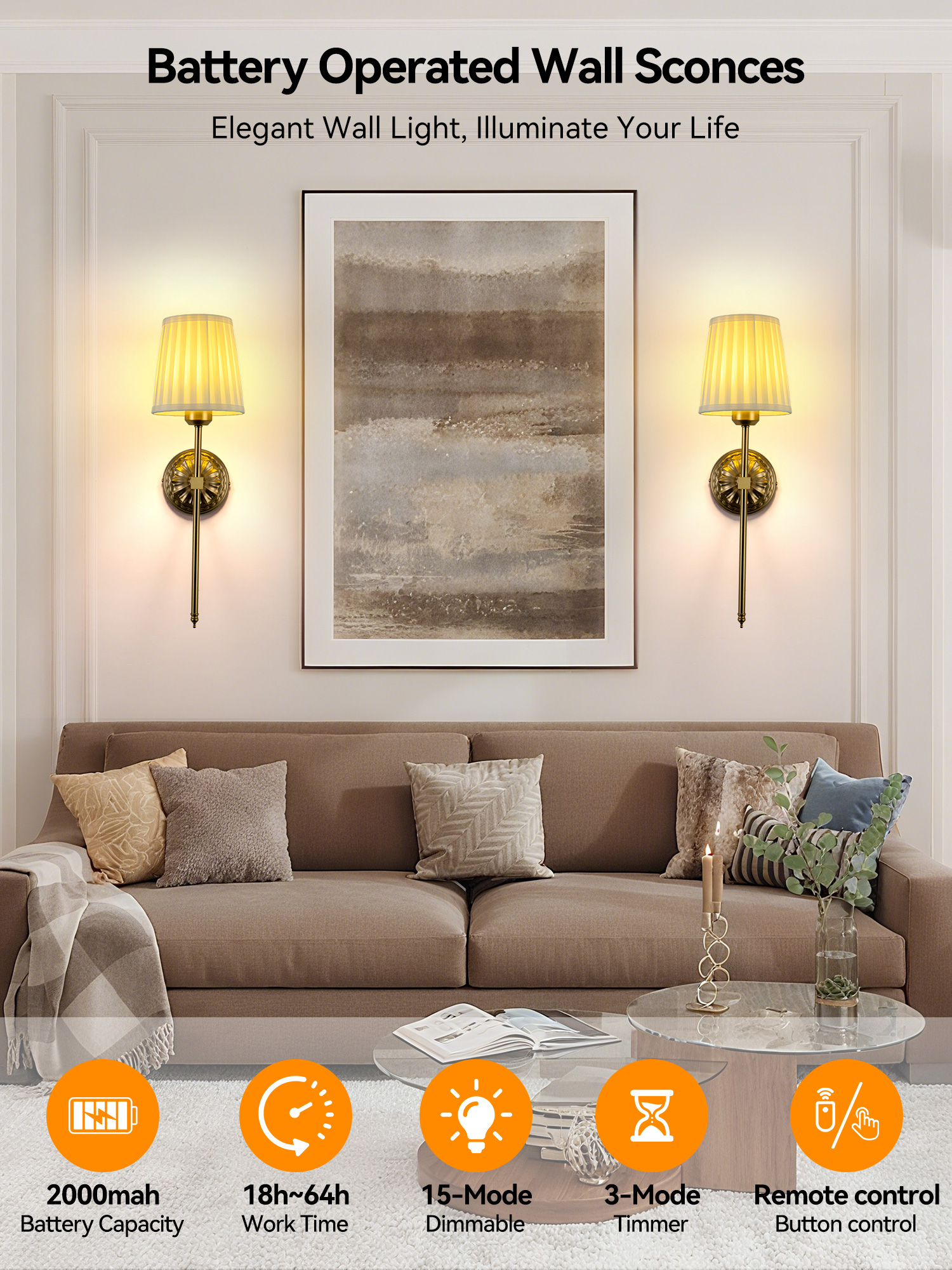 Battery-Powered Wall Light: Re - огляд і ціна Home Textile