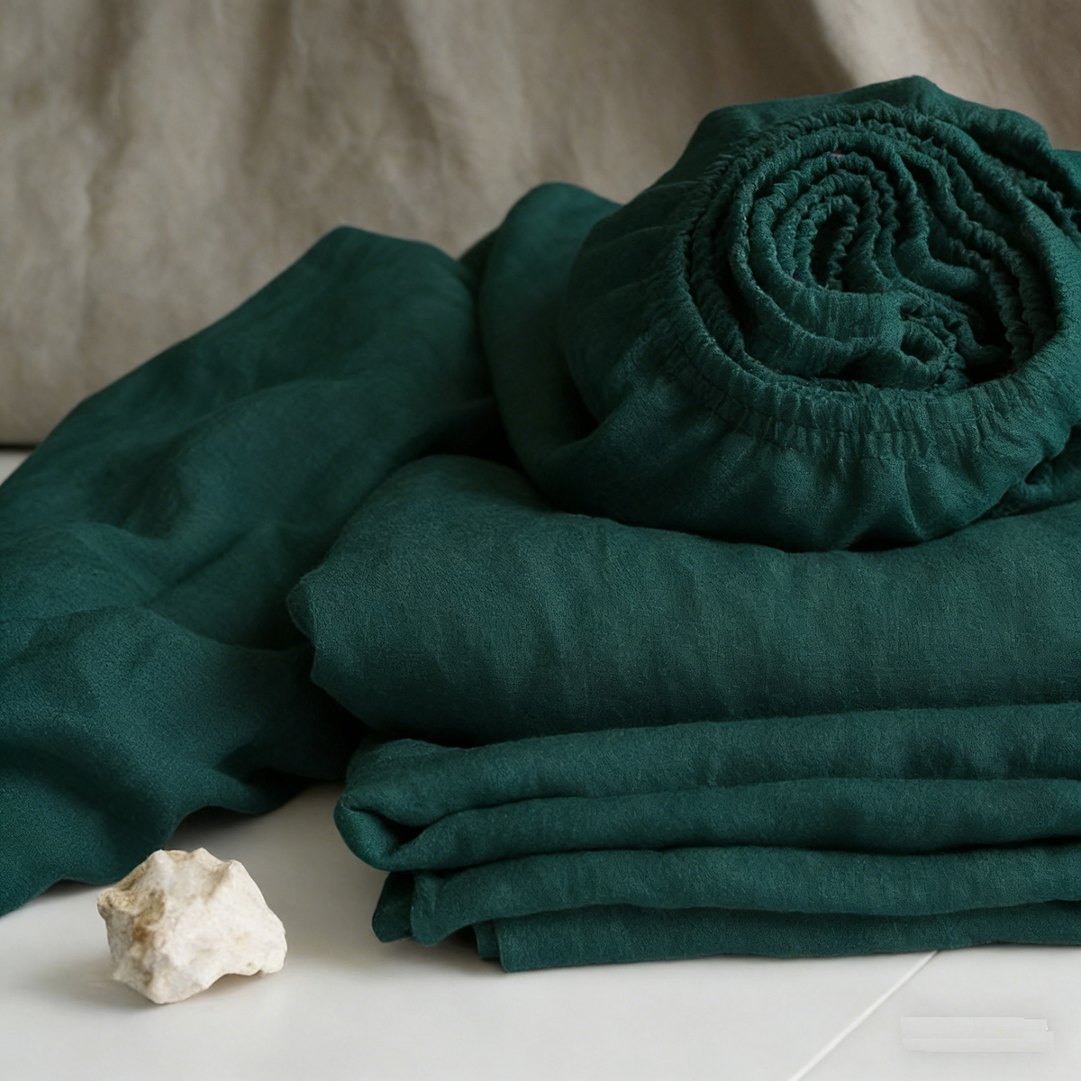 Bed Sheet Set 4 Piece 100% Pur - огляд і ціна Fitted Sheet Deep