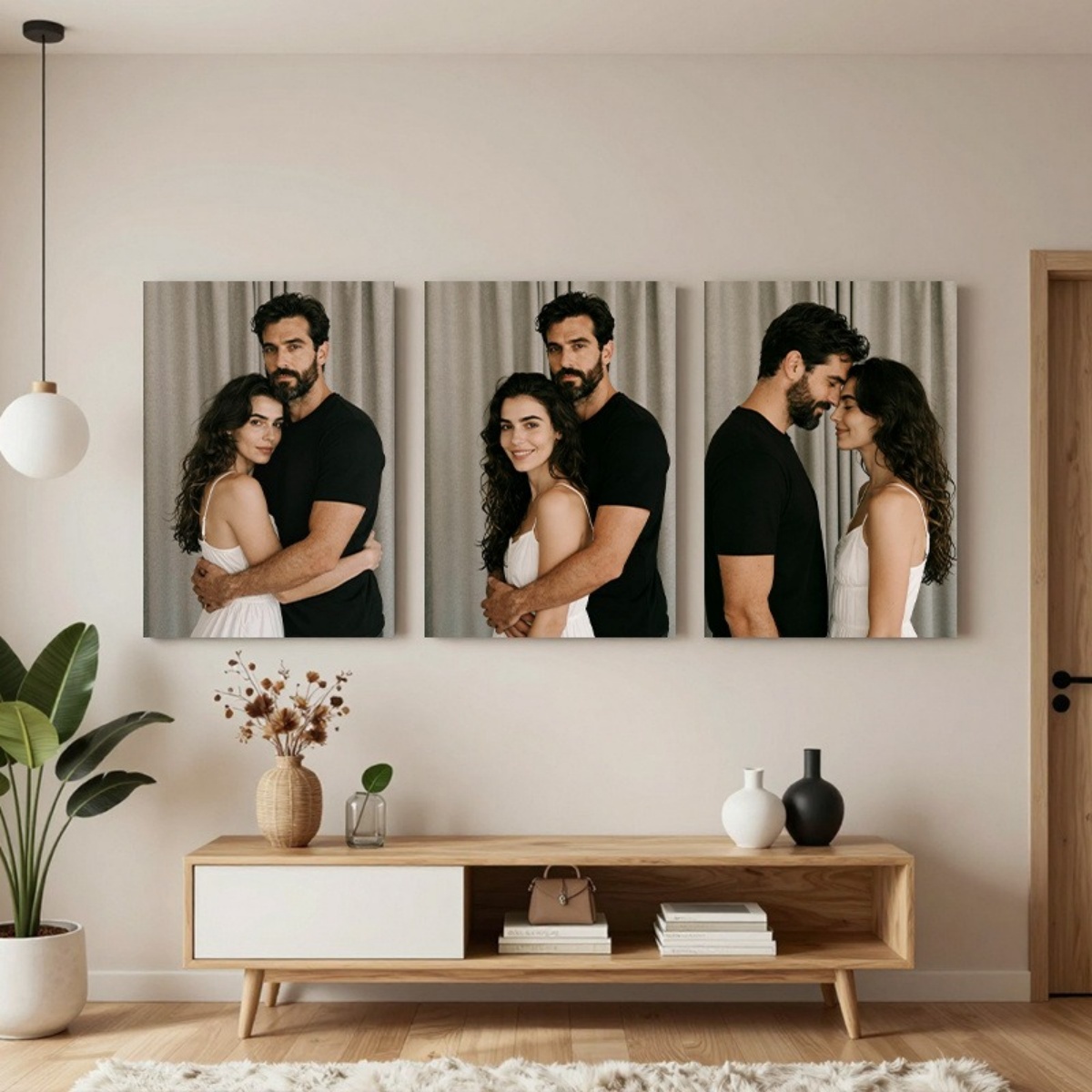 Set of 3 Custom Photo Decor Pi - огляд і ціна Home Textile