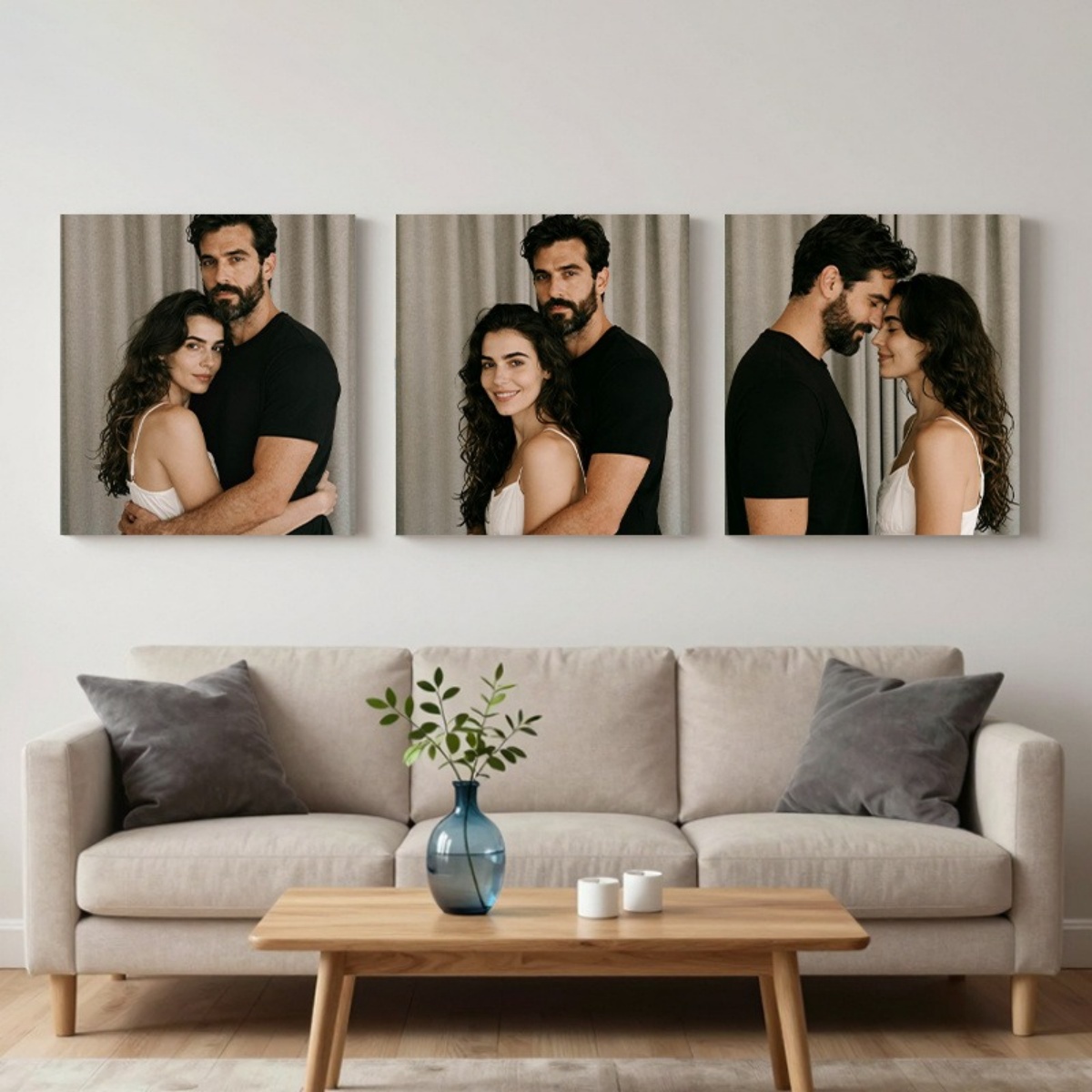 Set of 3 Custom Photo Decor Pi - огляд і ціна Home Textile