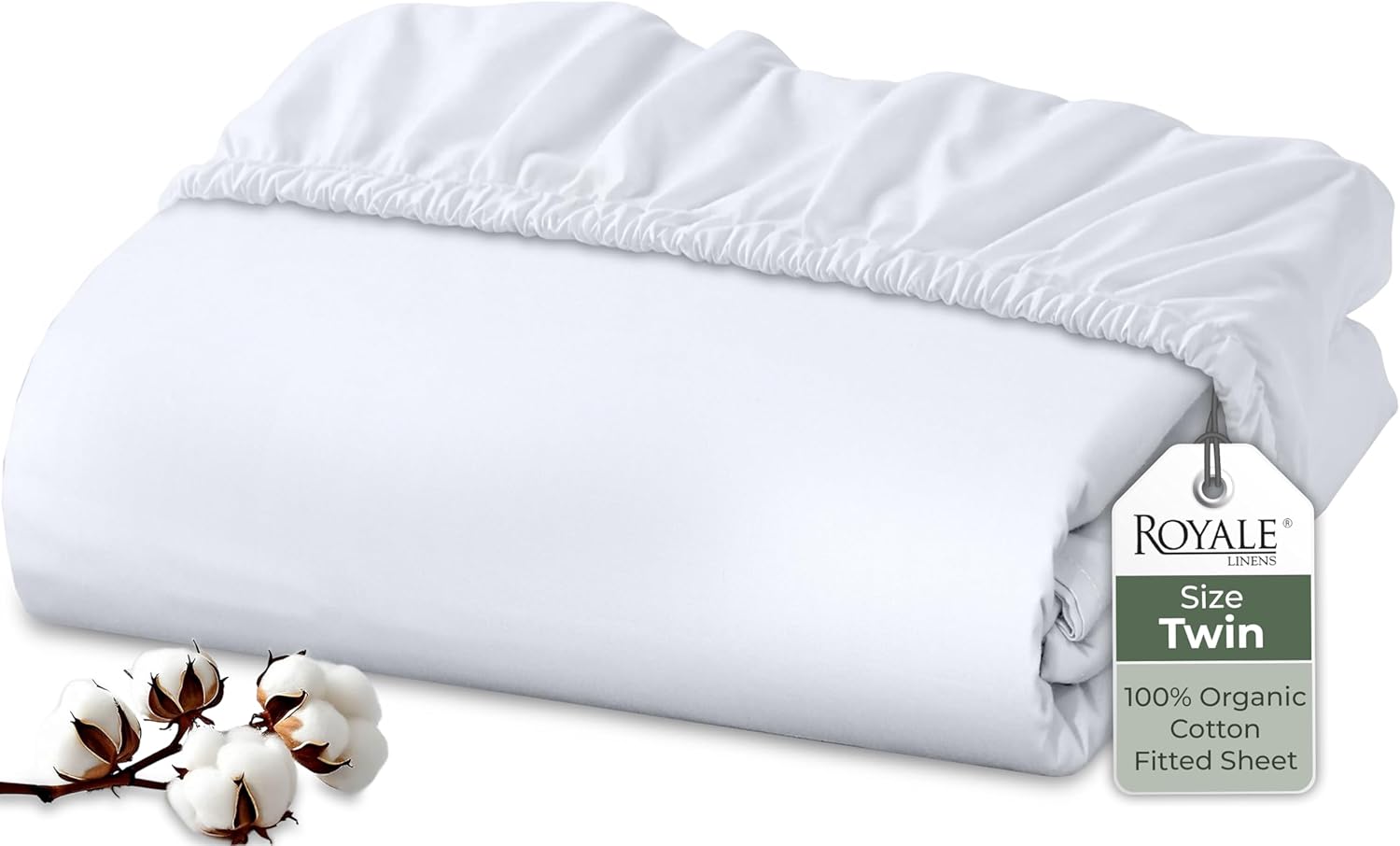 100% Organic Cotton Fitted She - огляд і ціна Fitted Sheet Deep