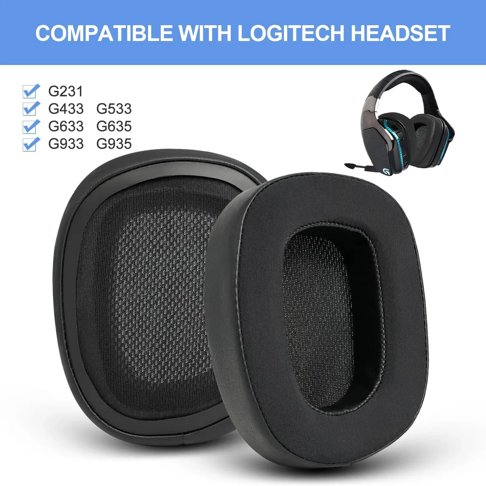 Suitable for Logitech G930 G93 - огляд і ціна Cooling Pillow Gel