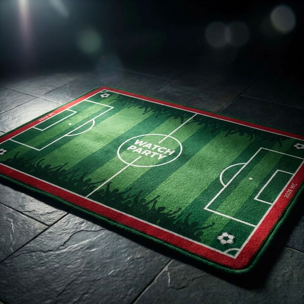 Football Field Pattern floor m - огляд і ціна Home Textile