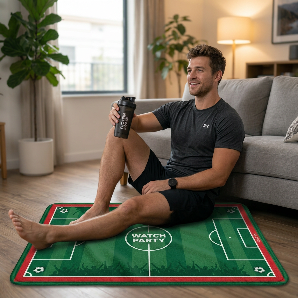 Football Field Pattern floor m - огляд і ціна Home Textile