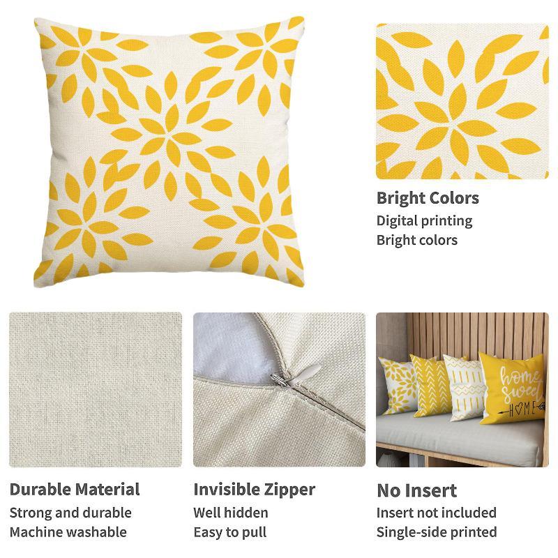 Geometric Pattern Pillow Case  - огляд і ціна Home Textile
