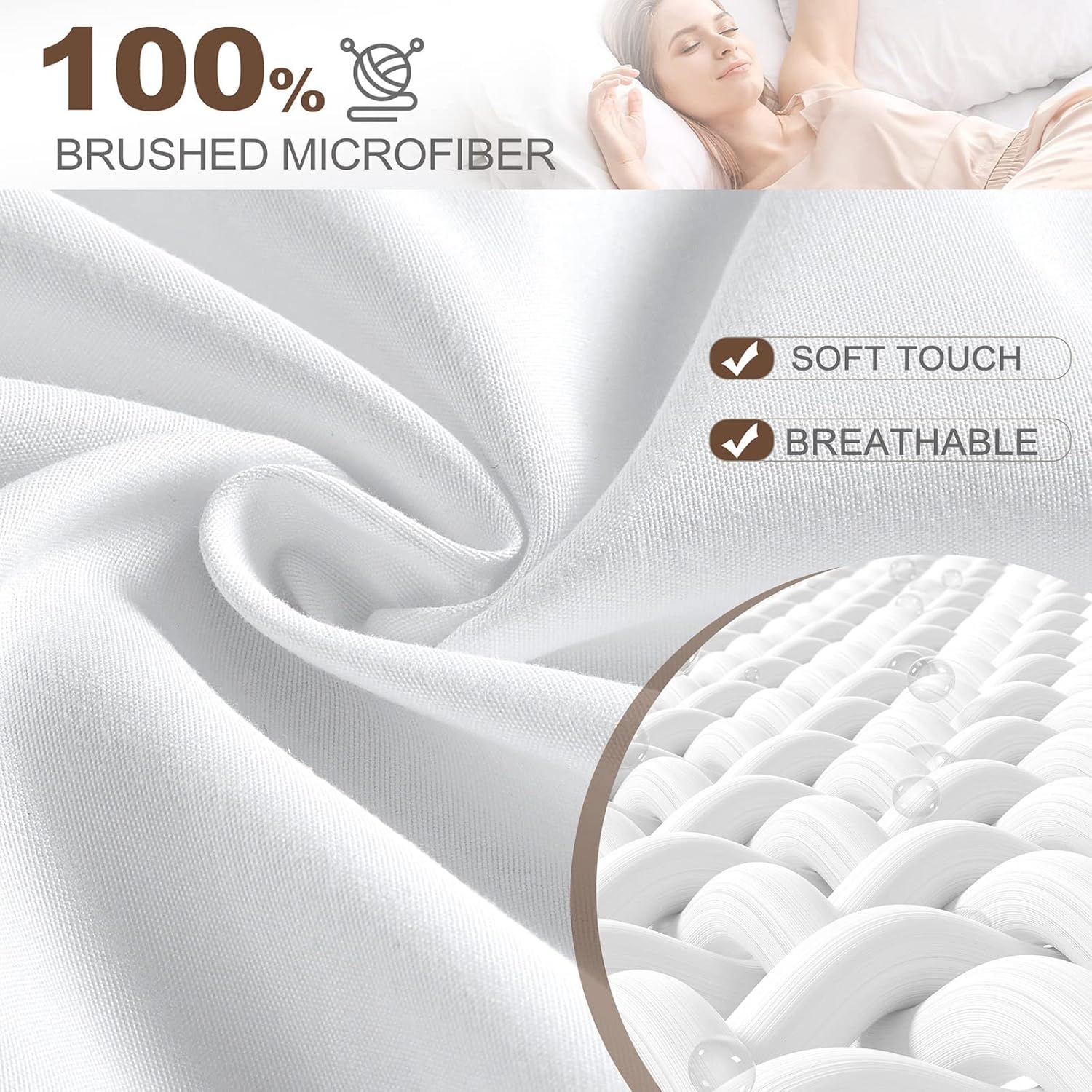 Twin Fitted Sheet 2 Pack - Hot - огляд і ціна Fitted Sheet Deep