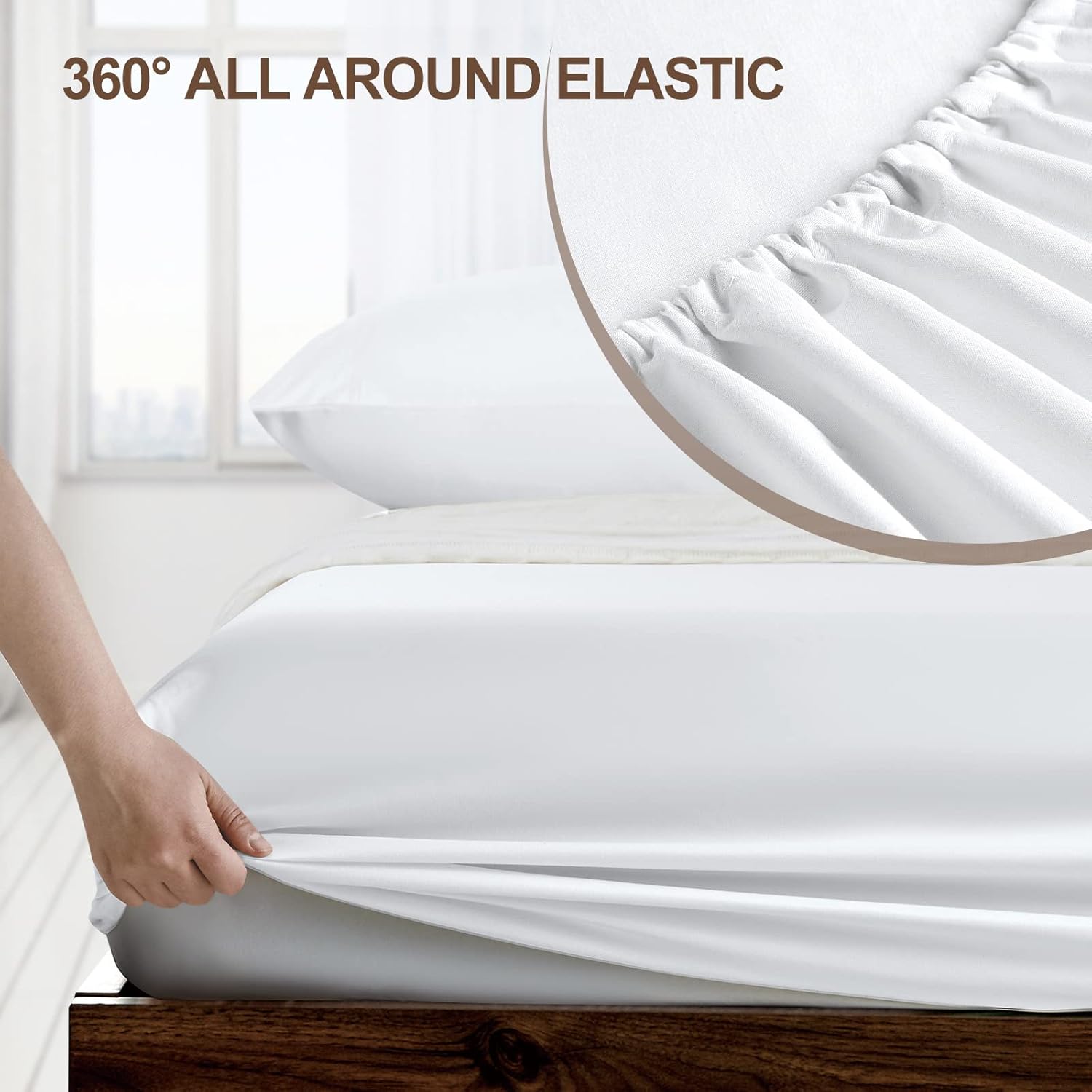 Twin Fitted Sheet 2 Pack - Hot - огляд і ціна Fitted Sheet Deep