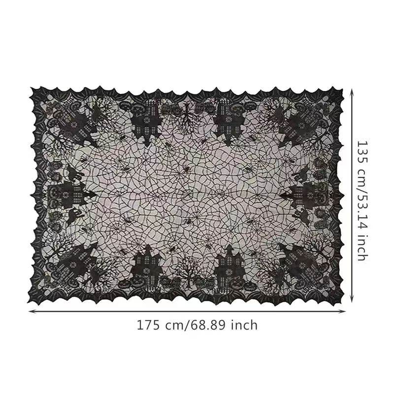 Halloween Lace Table Runner Bl - огляд і ціна Home Textiles Today News