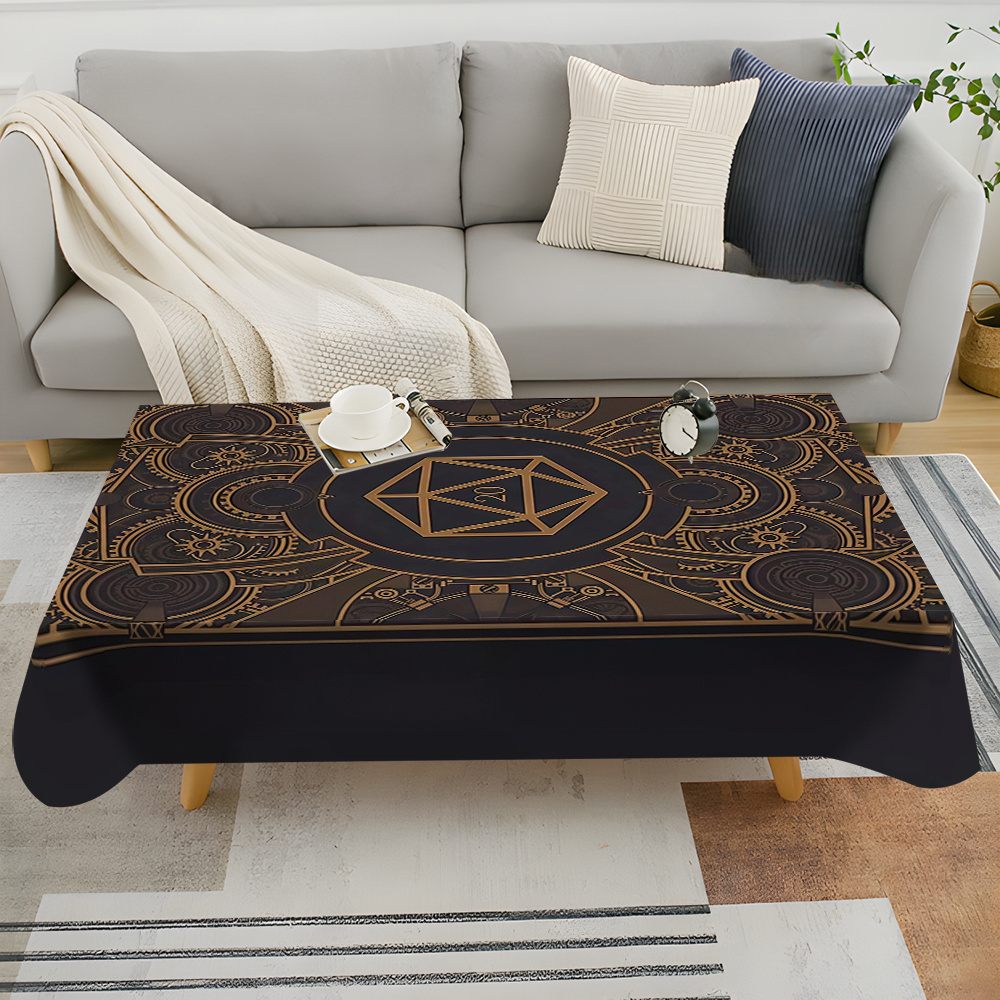 Steampunk Black Golden Gear Pa - огляд і ціна Home Textile
