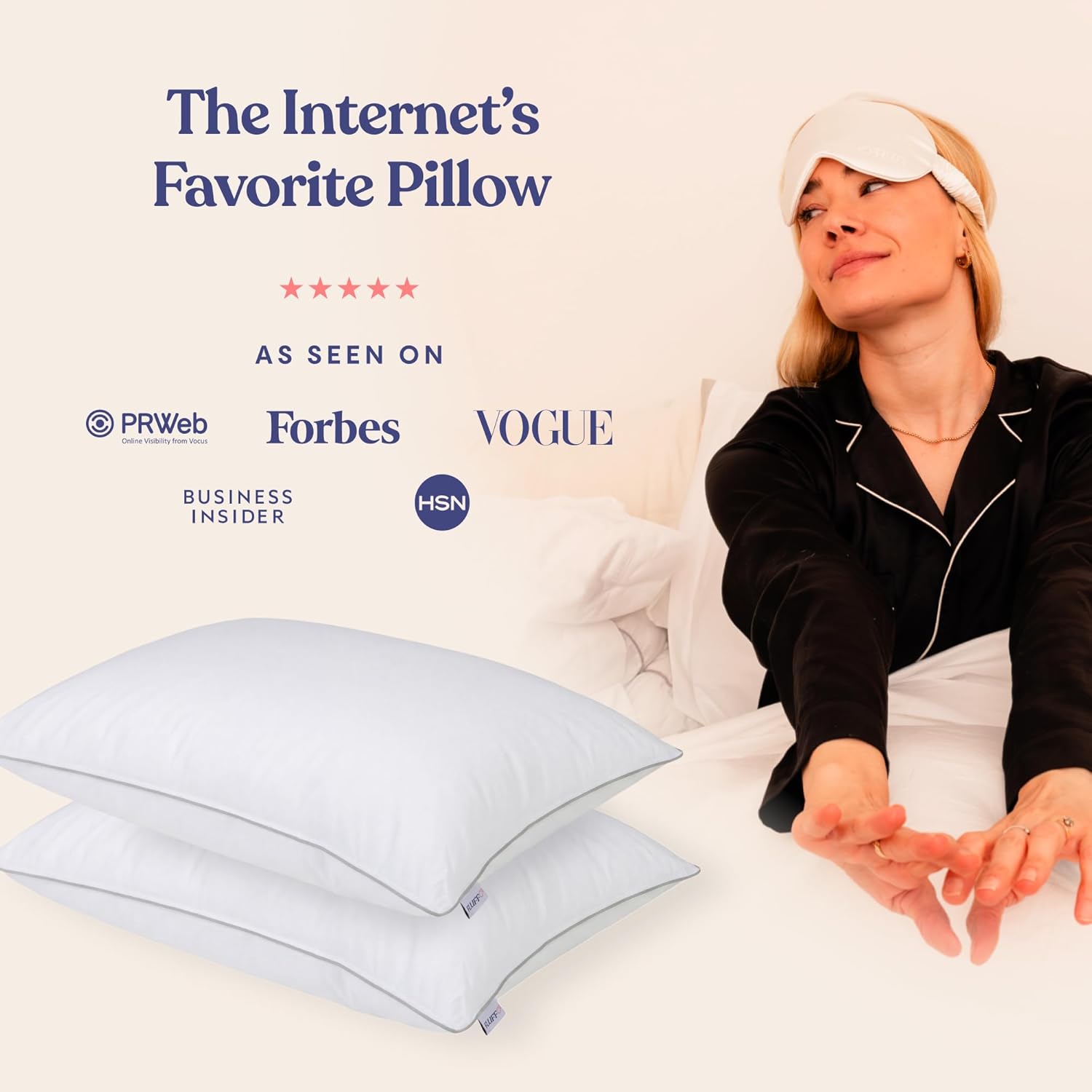 Cooling Bed Pillows Set of 2 - - огляд і ціна Cooling Pillow Gel