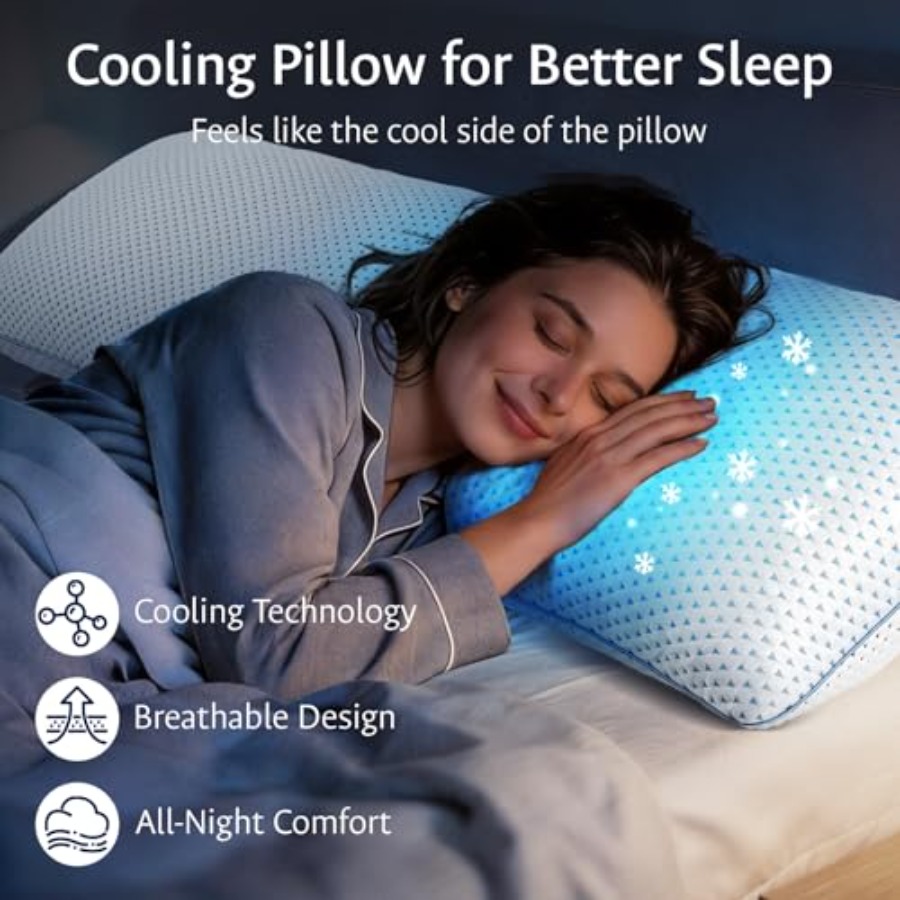 Cooling Pillows King Size Set  - огляд і ціна Cooling Pillow Gel