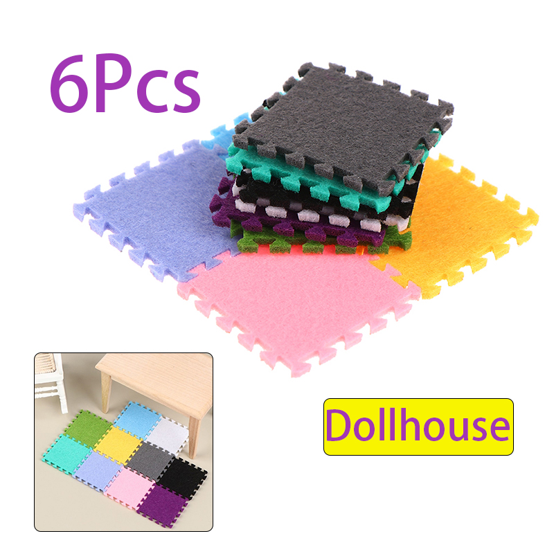 6Pcs 1:12 Dollhouse Miniature  - огляд і ціна Home Textile