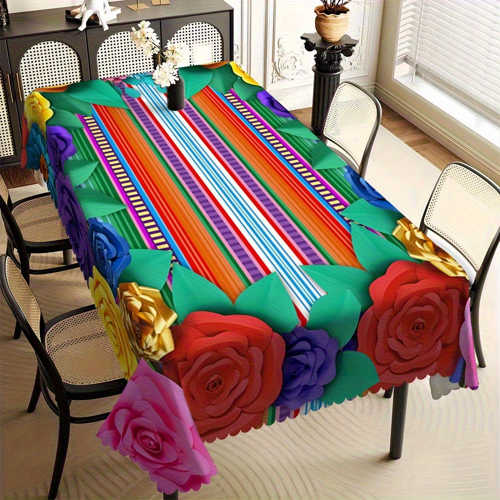 Mexican Carnival Colorful Flor - огляд і ціна Home Textiles Today News
