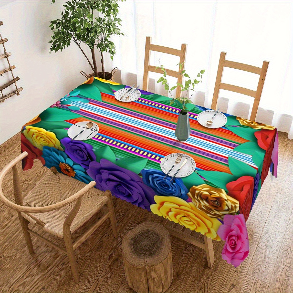 Mexican Carnival Colorful Flor - огляд і ціна Home Textiles Today News